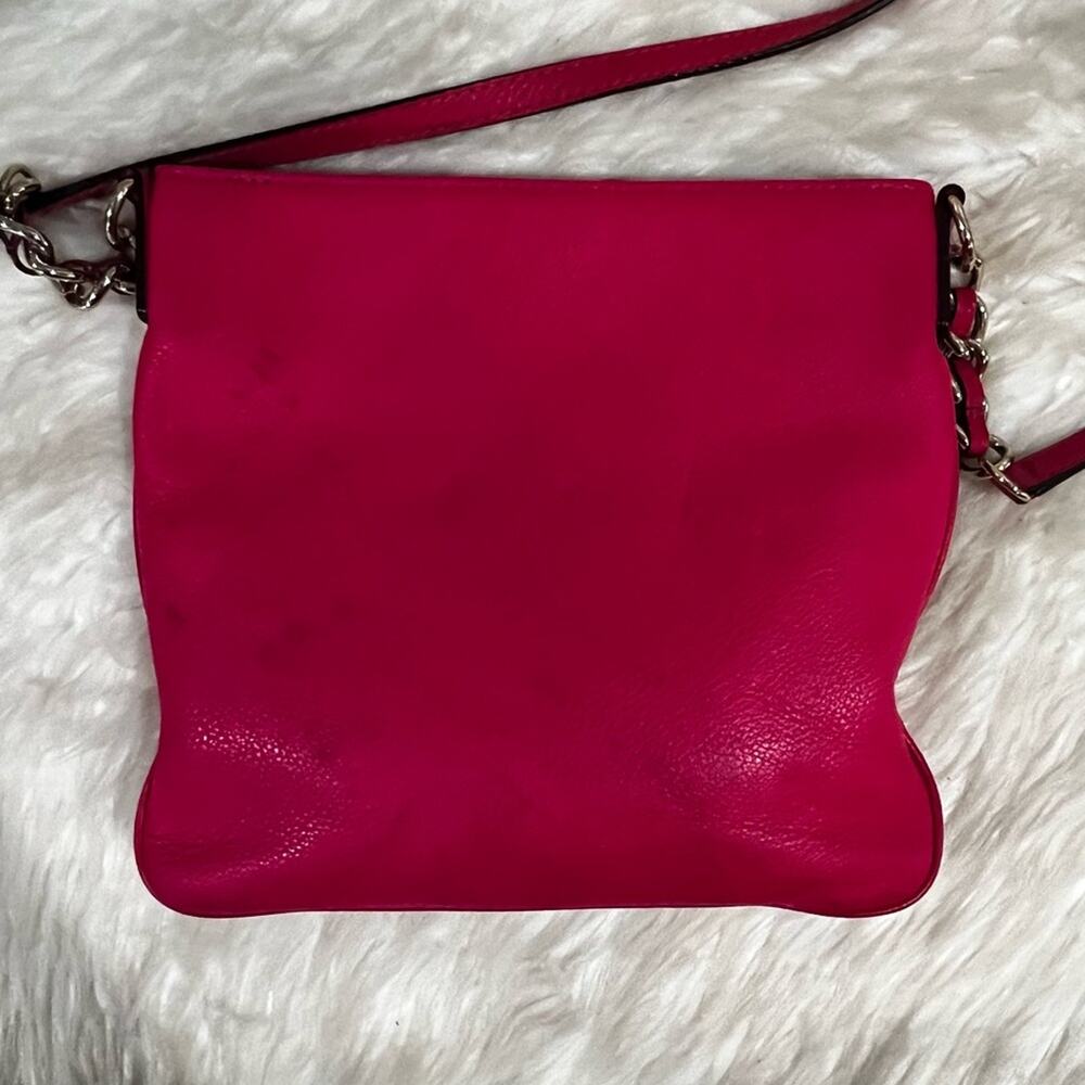 Kate Spade New York Cobble Hill Ellen Leather Adjustable Crossbody Handbag Pink - Picture 10 of 16